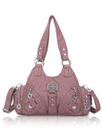 Retro tie-dye adjustable chic shopping tote