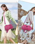 Retro waterproof convenient shopping shoulder bag-Angelkiss Bag