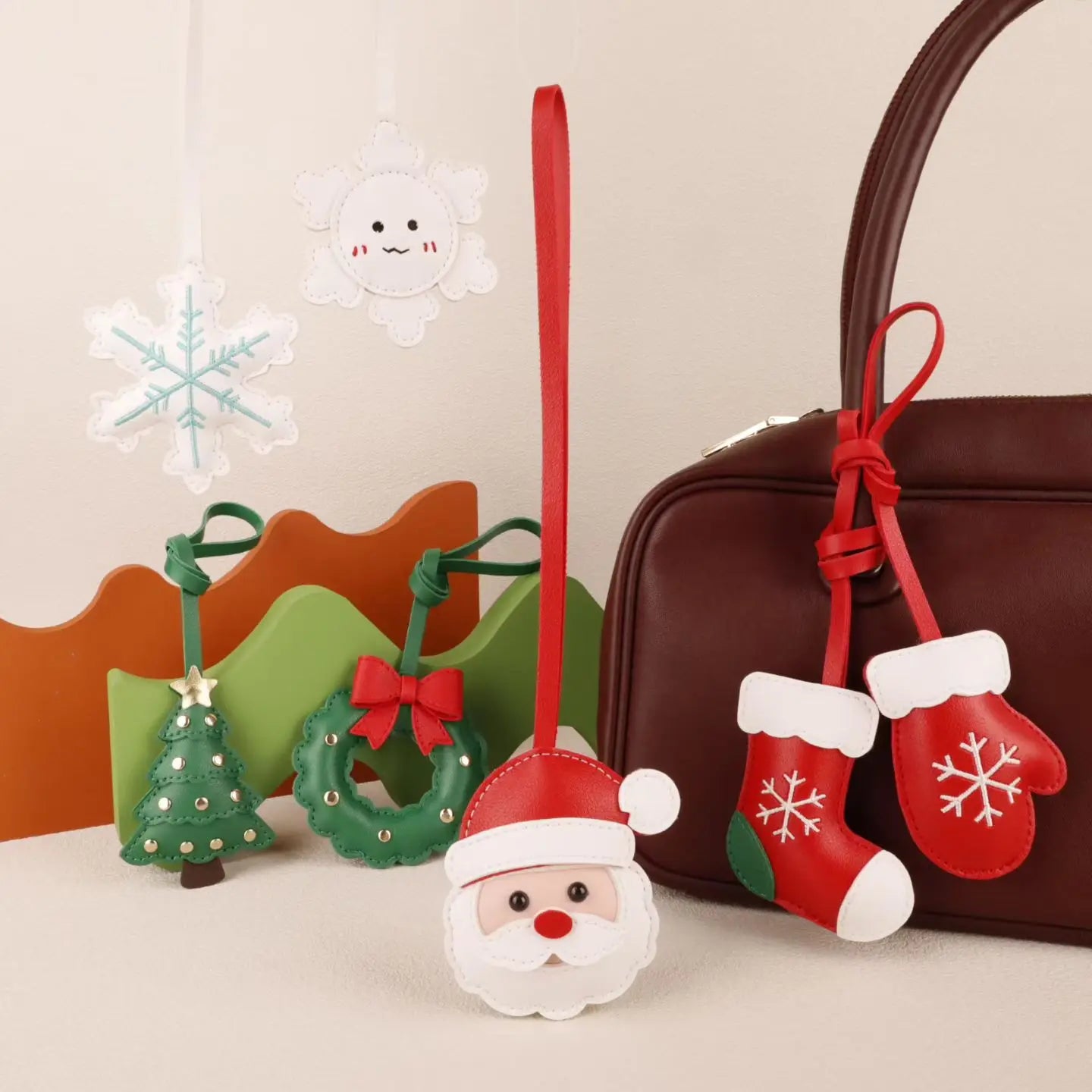 Christmas Bag Charms for Purses & Totes | Angel Kiss