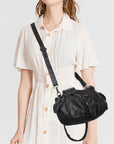 Studded Utility Multi-Pocket Shoulder Bag