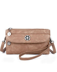 Hobo fern leather sling bag & strap purse for women-Angelkiss Bag