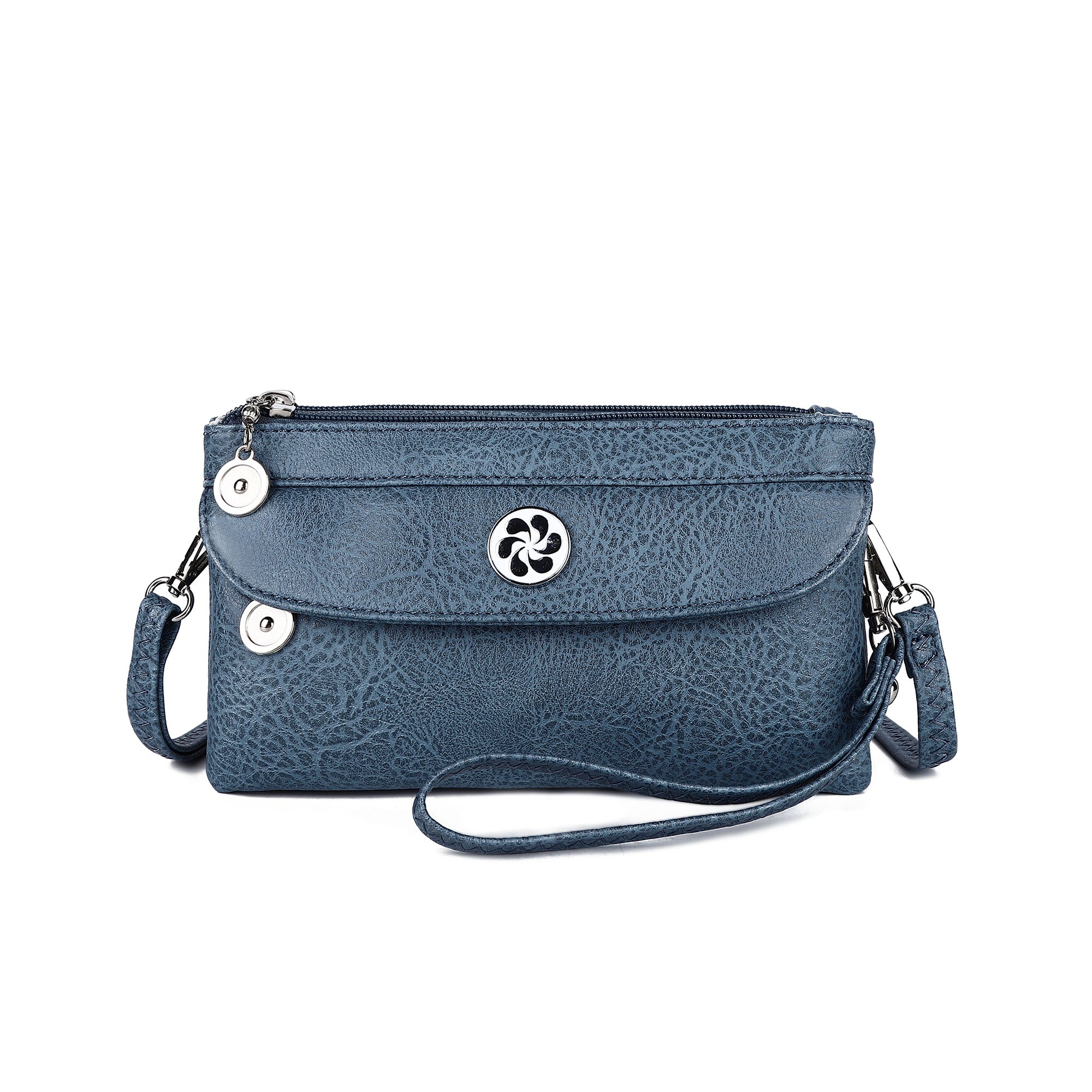 Hobo fern leather sling bag & strap purse for women-Angelkiss Bag