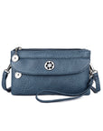 Hobo fern leather sling bag & strap purse for women-Angelkiss Bag