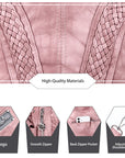 washed tie-dye design Daily women simple unique hobo handbag-Angelkiss Bag