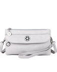 Hobo fern leather sling bag & strap purse for women-Angelkiss Bag