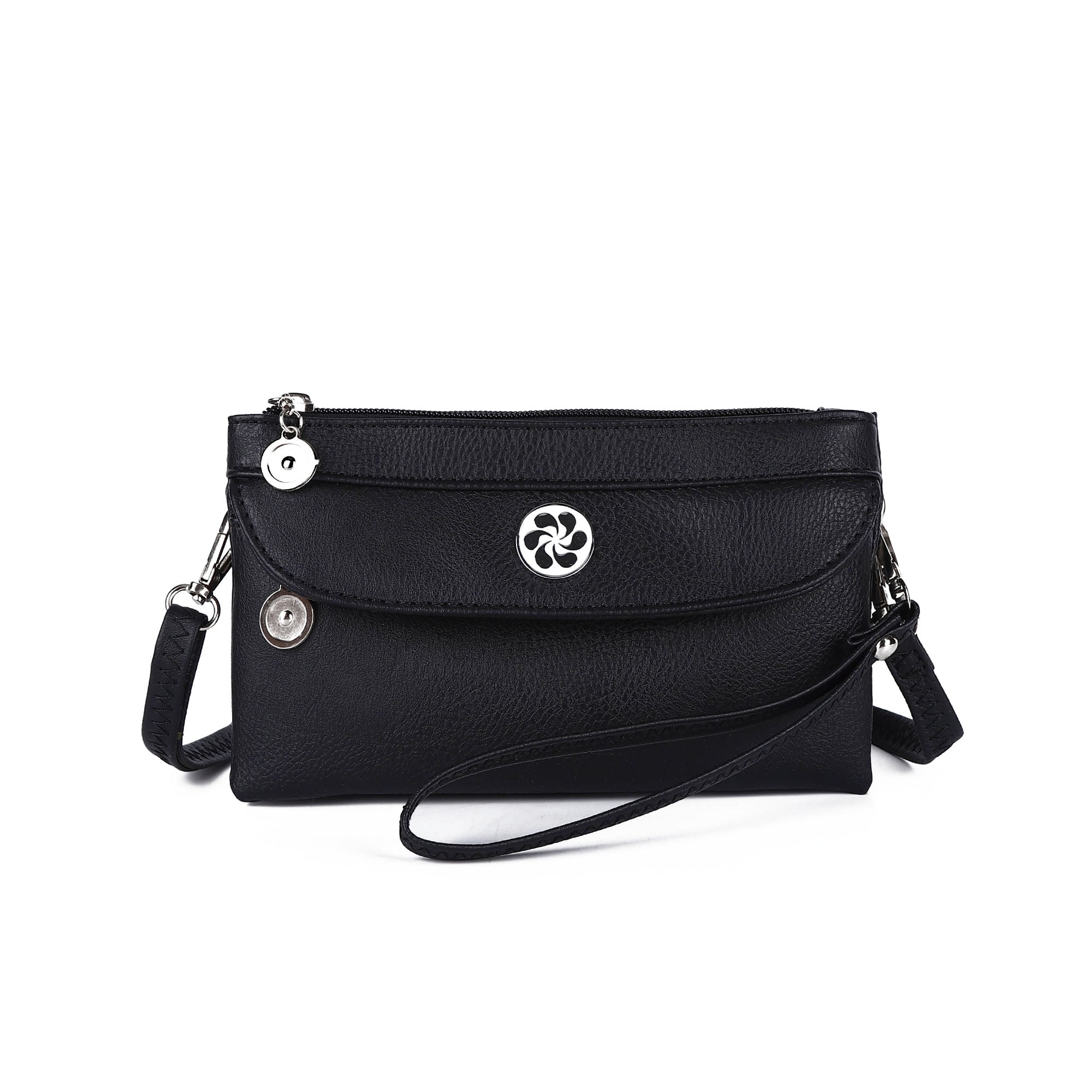 Hobo fern leather sling bag & strap purse for women-Angelkiss Bag