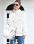 Women bucket handbag Hobo bag Large Capacity-Angelkiss Bag