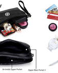Hobo fern leather sling bag & strap purse for women-Angelkiss Bag