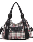 Fashion Washed Leather Bobo Shoulder Bag-Angelkiss Bag