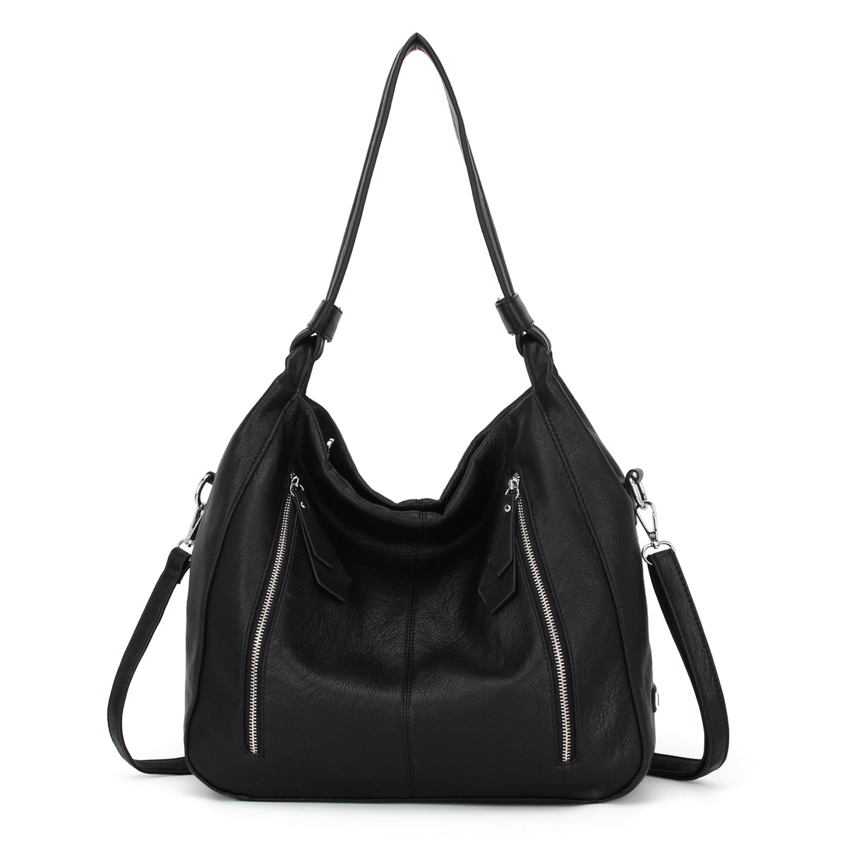Women bucket handbag Hobo bag Large Capacity-Angelkiss Bag