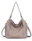 Women bucket handbag Hobo bag Large Capacity-Angelkiss Bag