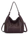 Women bucket handbag Hobo bag Large Capacity-Angelkiss Bag