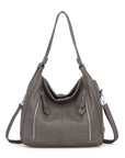 Women bucket handbag Hobo bag Large Capacity-Angelkiss Bag