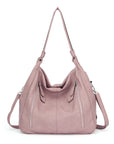 Women bucket handbag Hobo bag Large Capacity-Angelkiss Bag