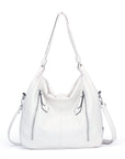Women bucket handbag Hobo bag Large Capacity-Angelkiss Bag