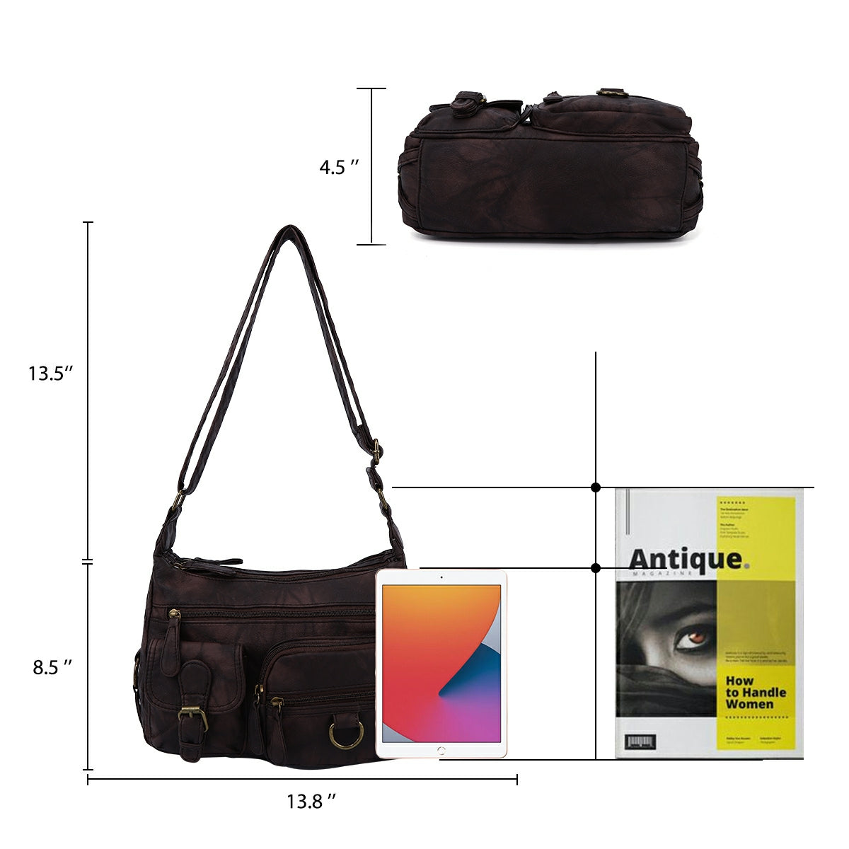 tie-dye Minimalist  Adjustability Daily tote bag-Angelkiss Bag