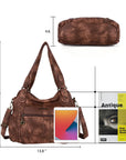 Women's spacious multi-functional homeless handbag shoulder bag-Angelkiss Bag