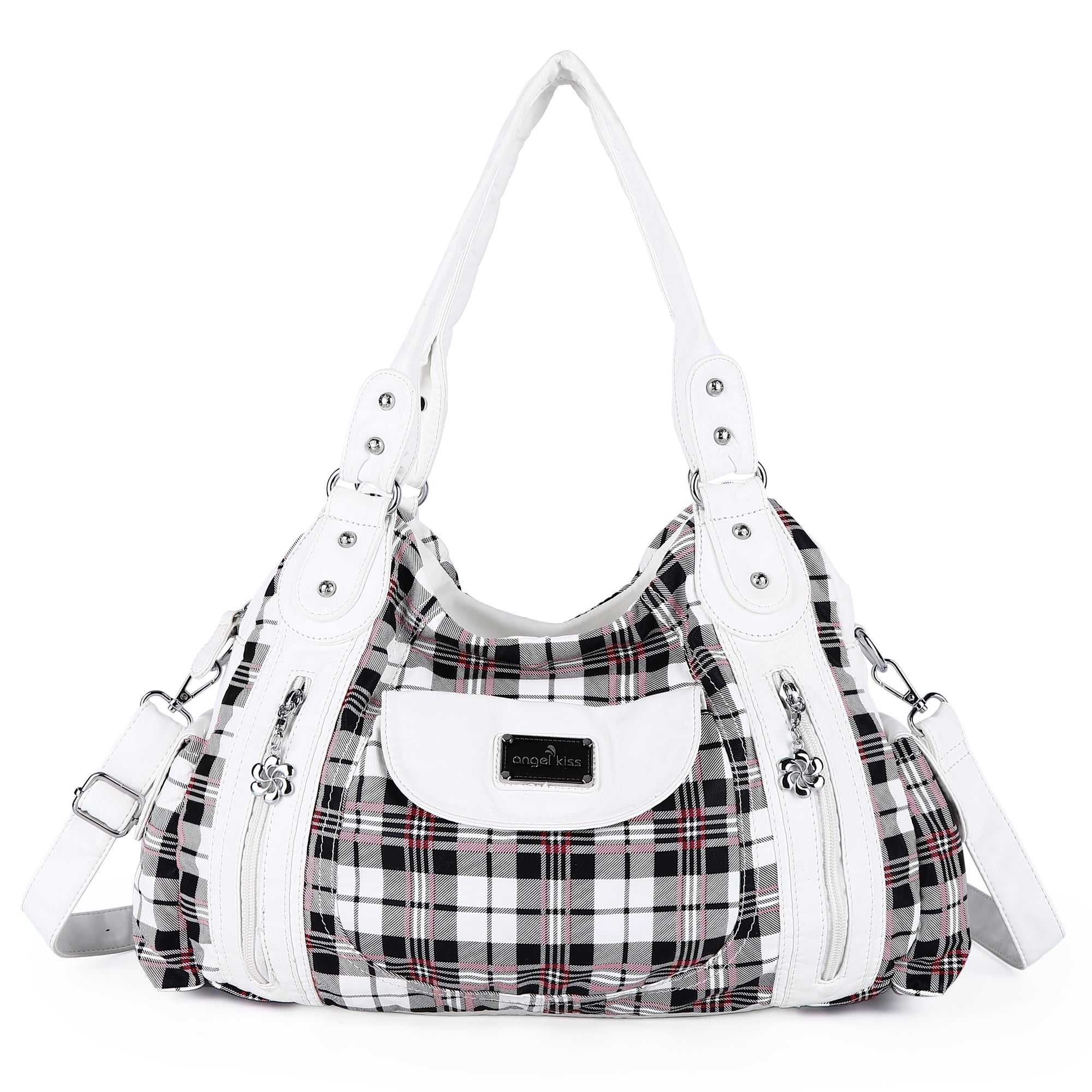 Fashion Washed Leather Bobo Shoulder Bag-Angelkiss Bag