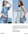 tie-dye Minimalist Adjustability Daily tote bag-Angelkiss Bag