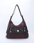 Art style Multi-functional vintage classic holiday/dinner/party/cross-over handbag