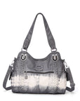 tie-dye retro spacious wandering bag