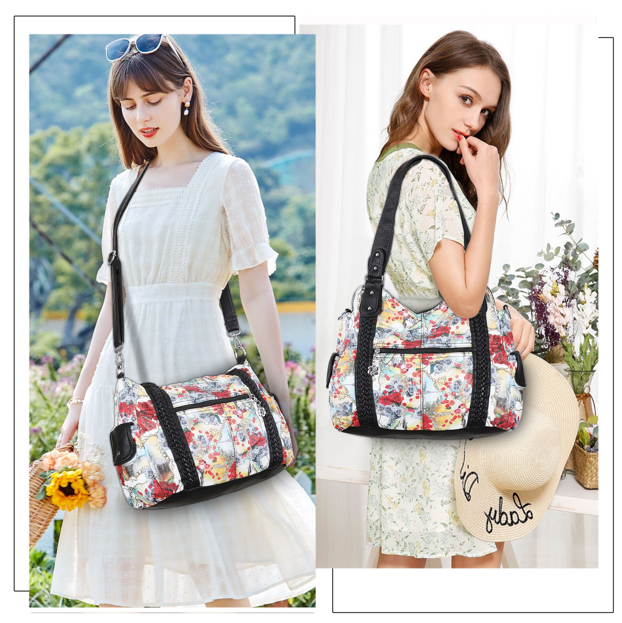 Angel Kiss handbag women  painting bag