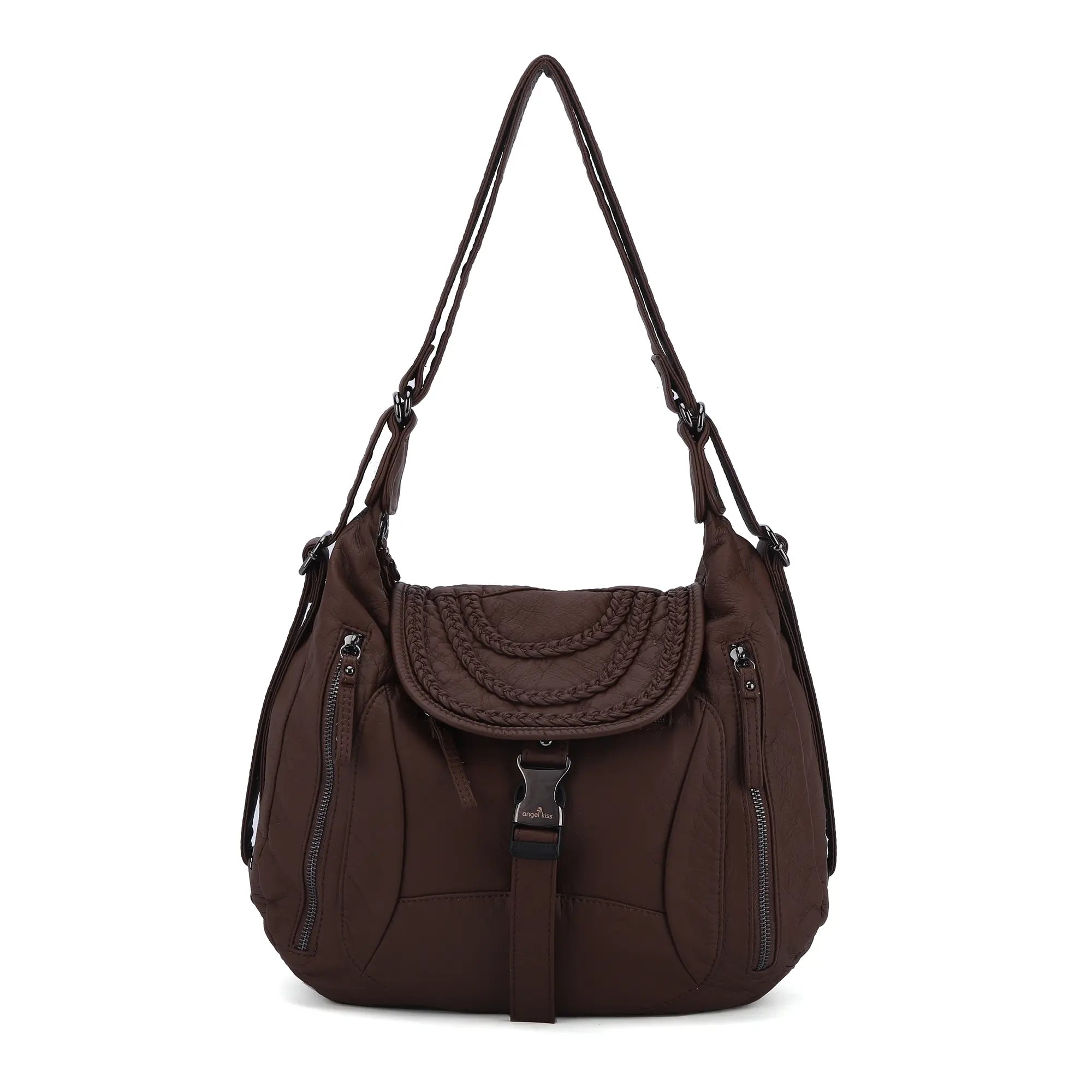 Large capacity multi-function hobo shoulder Bag