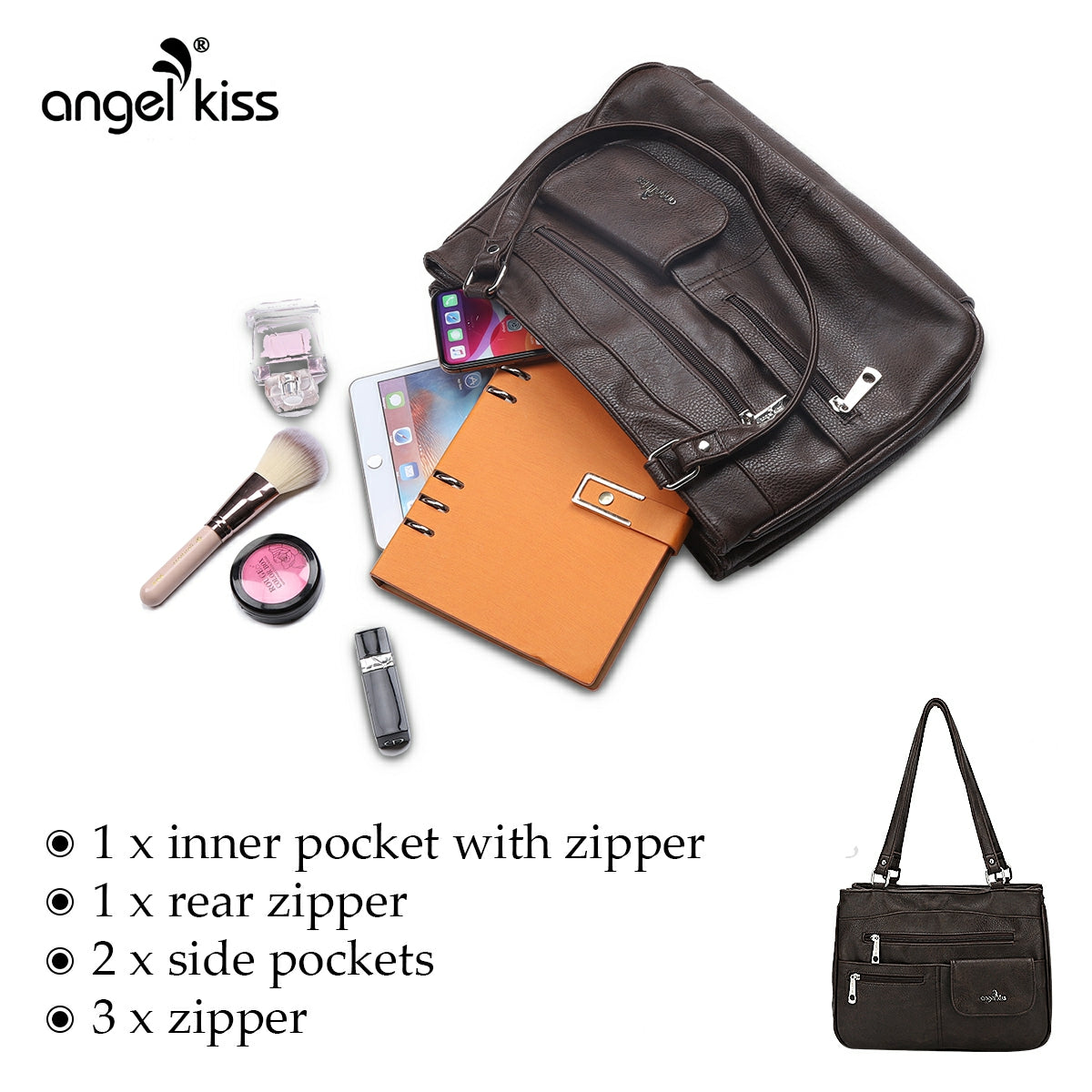 Stylish Trendy  Adjustability multi-functional Daily  women shoulder bag | Angel Kiss bag