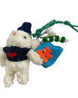 Teddy Bear - Mini bag with detachable combination hangings-Angelkiss Bag