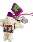 Teddy Bear - Mini bag with detachable combination hangings-Angelkiss Bag