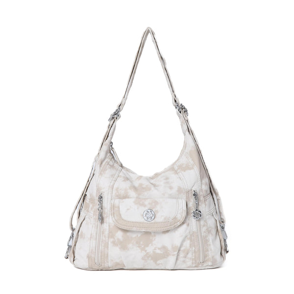Steedy Denim vintage tie-dye tote bag