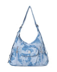 Steedy Denim vintage tie-dye tote bag