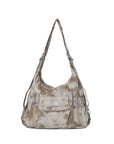 Steedy Denim vintage tie-dye tote bag