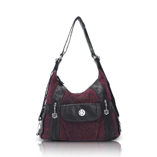 Art style Multi-functional vintage classic holiday/dinner/party/cross-over handbag