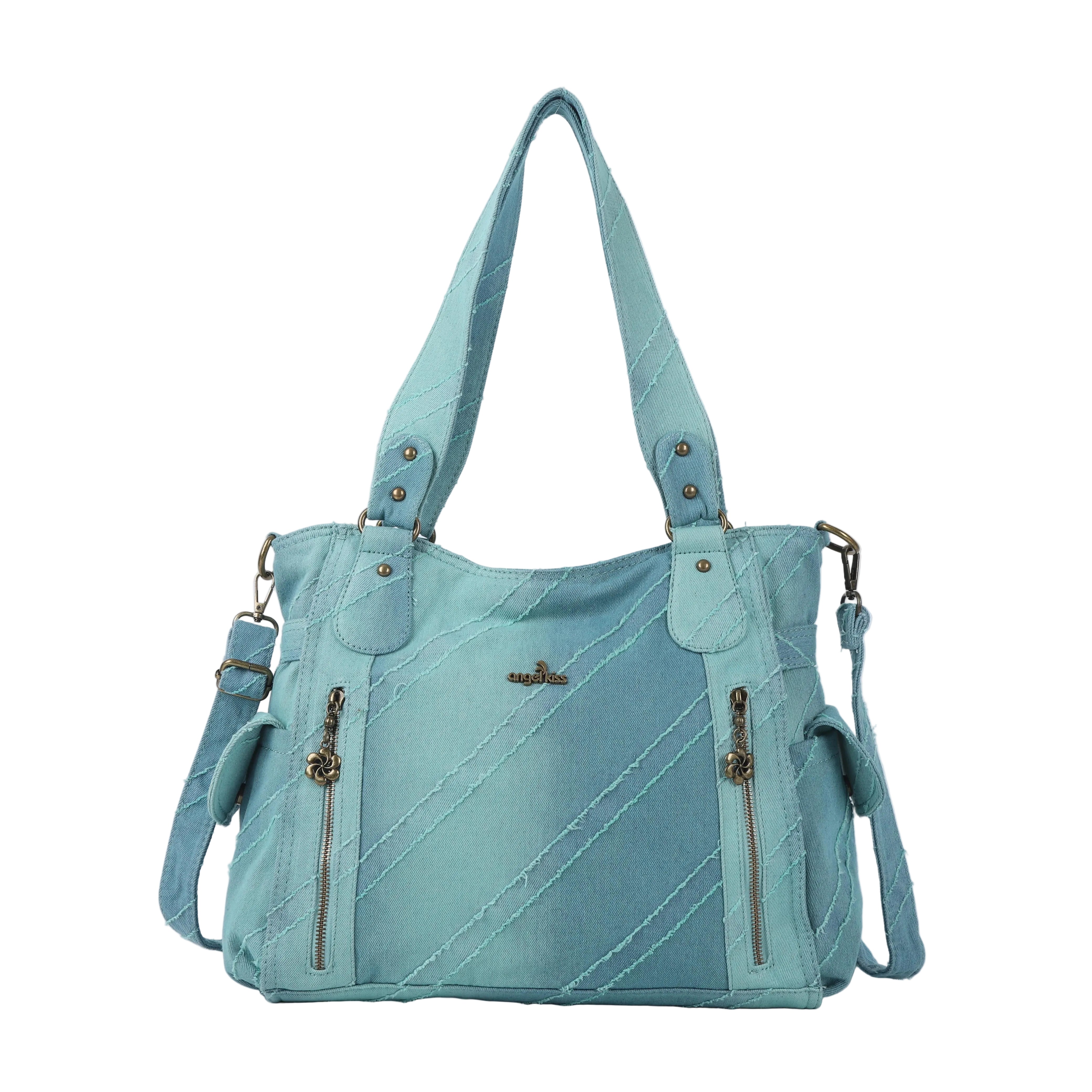 Large Multi-Pocket Shoulder Bag for Women | Angelkiss – Angel Kiss