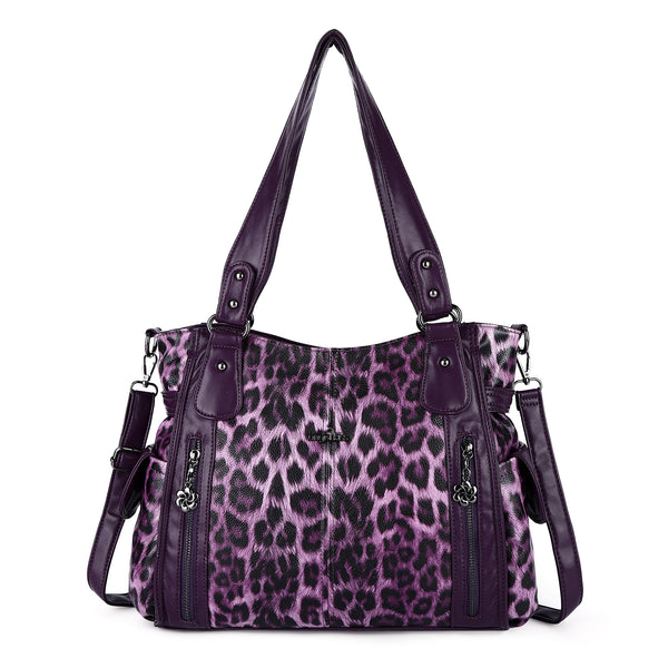 Angel Kiss lady Leopard print handbag