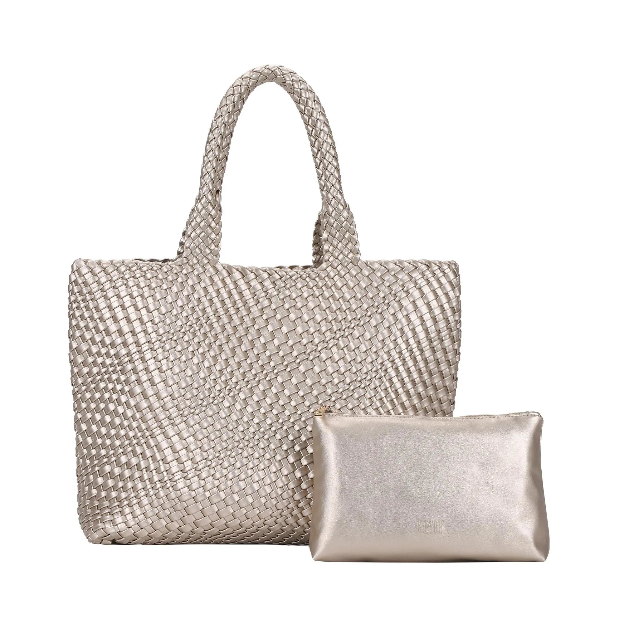 Angelkiss PU Leather Tote Bag with Pouch – Elegant Everyday Handbag