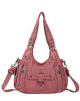 Vintage Slouchy Moto Shoulder Purse