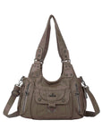 Vintage Slouchy Moto Shoulder Purse