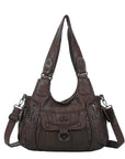 Vintage Slouchy Moto Shoulder Purse