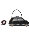 Unique taxi multi-functional adjustable crossbody bag