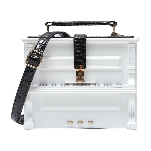 Piano maker tote/crossbody bag