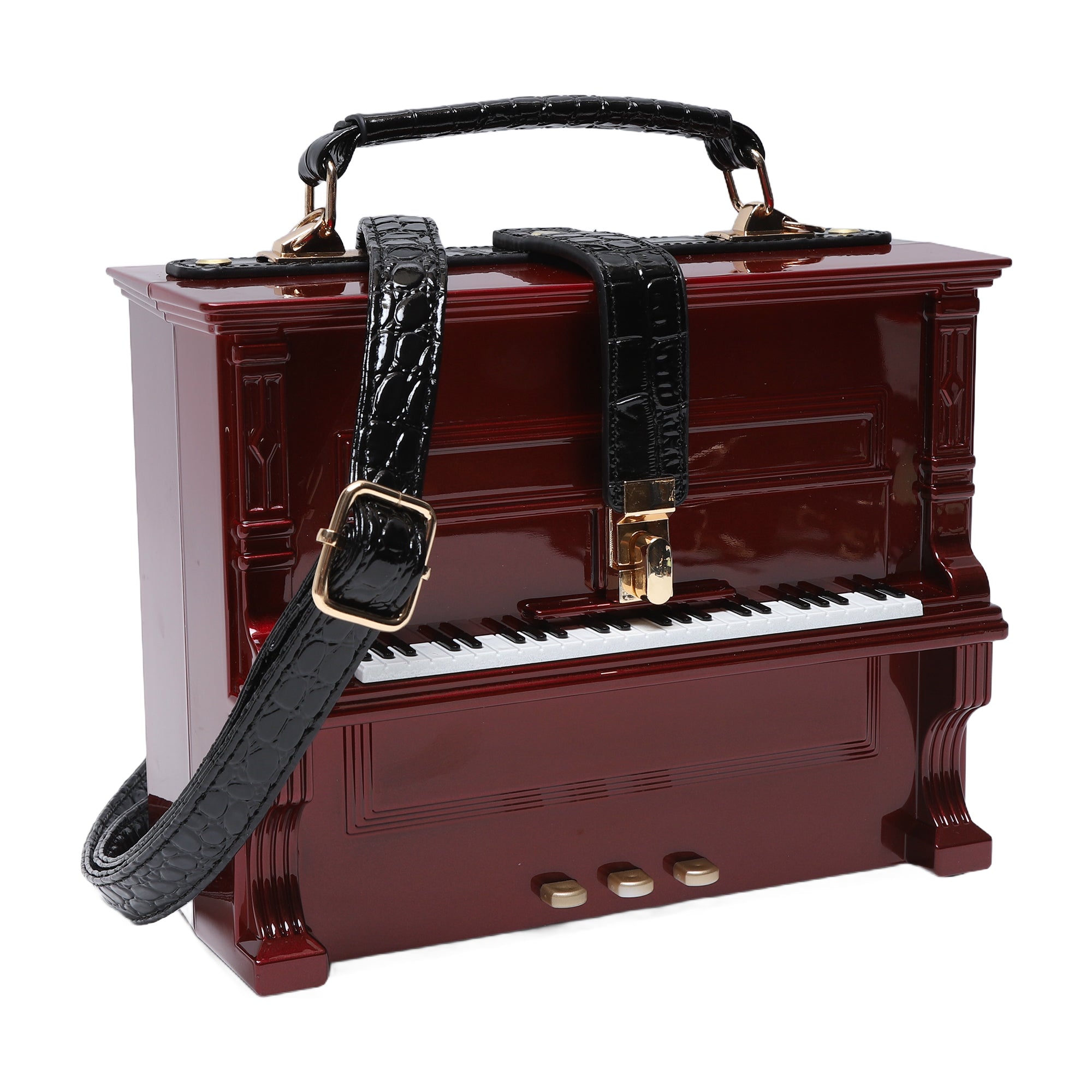 Piano maker tote/crossbody bag