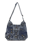 Ladies personality chic vintage backpack/satchel shoulder bag