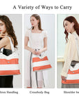 Soft Washed PU Leather Shoulder Crossbody Handbags