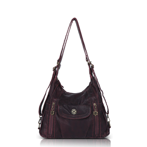 Art style Multi-functional vintage classic holiday/dinner/party/cross-over handbag