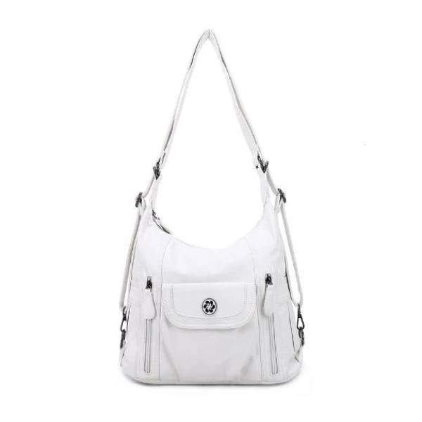 Retro solid color multi-functional traditional design tote bag