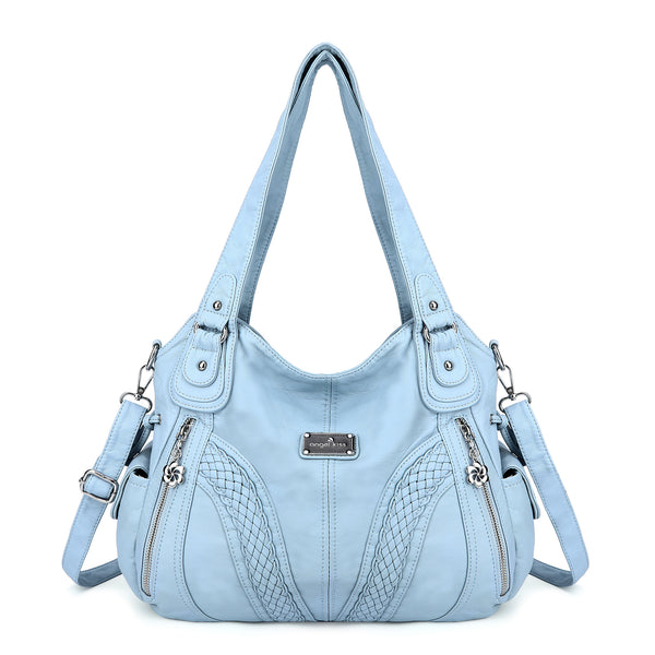 Washed Roomy Daily Women Waterproof Unique Hobo Handbag