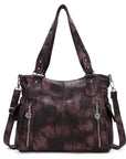 Angel Kiss lady tie-dye handbag