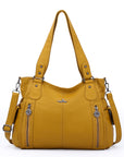 Angel Kiss Ladies solid color vintage handbag